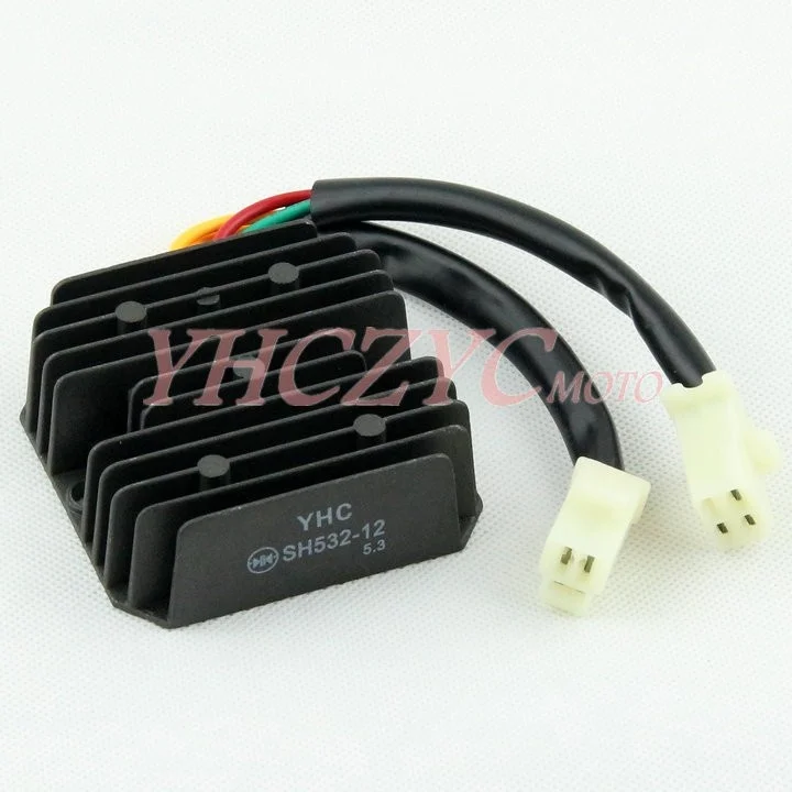 Voltage Regulator Rectifier For Honda Spacy CH125 CH150 Elite 6 wires 3-phase 12V
Voltage Regulator Rectifier For Honda Spacy CH125 CH150 Elite 6 wires 3-phase 12V