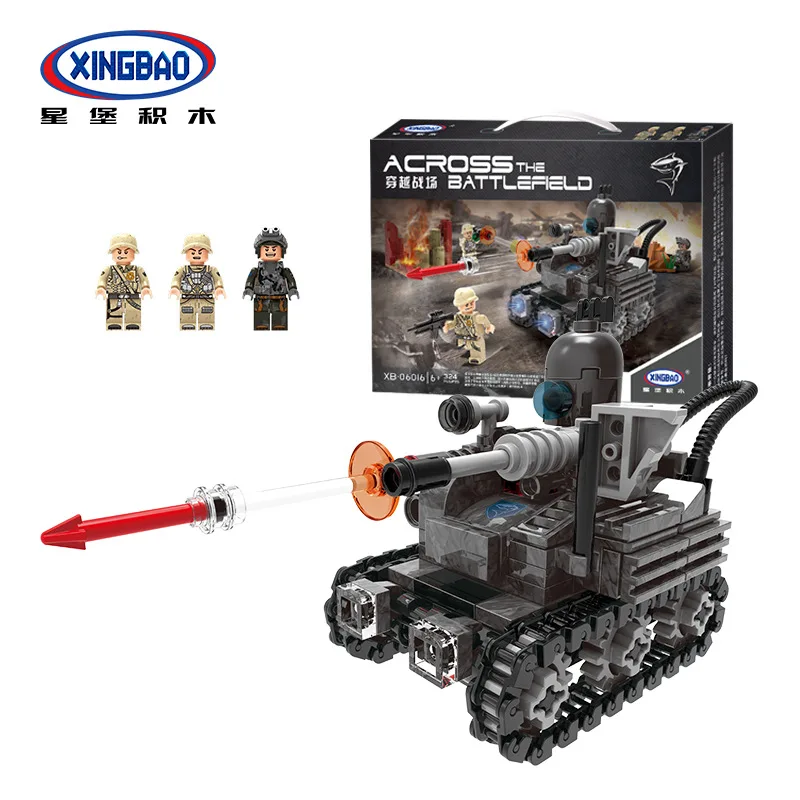 XingBao 06016 324Pcs Genuine Military Series The Remote Control UAV Set Building Blocks Bricks Toys DIY Model Gifts For Children
XingBao 06016 324Pcs Genuine Military Series The Remote Control UAV Set Building Blocks Bricks Toys DIY Model Gifts For Children