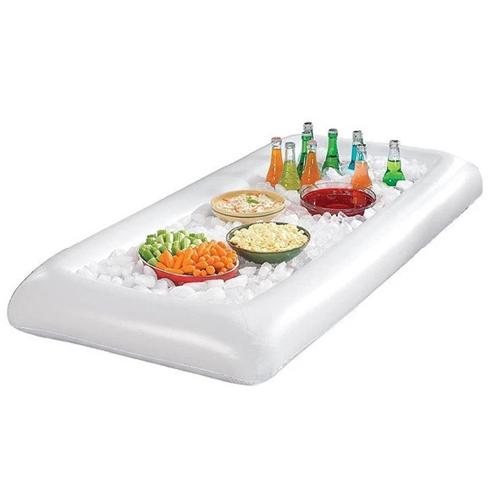 New Summer Inflatable Beer Table Pool Ice Bucket Salad Bar Tray Food Drink Dining Table Creative Party Float Water Air Mattress
New Summer Inflatable Beer Table Pool Ice Bucket Salad Bar Tray Food Drink Dining Table Creative Party Float Water Air Mattress
