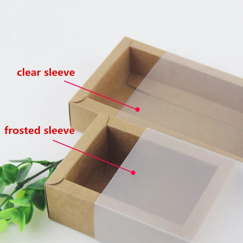 20pcs Frosted Sleeve Kraft Paper Drawer Boxes Clear Sleeve Black White Handmade Soap Craft Box for Wedding Party Gift Packaging
20pcs Frosted Sleeve Kraft Paper Drawer Boxes Clear Sleeve Black White Handmade Soap Craft Box for Wedding Party Gift Packaging