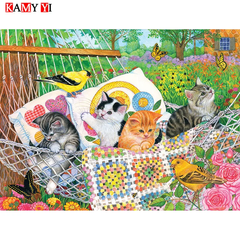 KAMY YI Full Square/Round Drill 5D DIY Diamond Painting"Cute cats"Mosaic Stitch Diamond Embroidery Home Decor Gift HYY
KAMY YI Full Square/Round Drill 5D DIY Diamond Painting"Cute cats"Mosaic Stitch Diamond Embroidery Home Decor Gift HYY