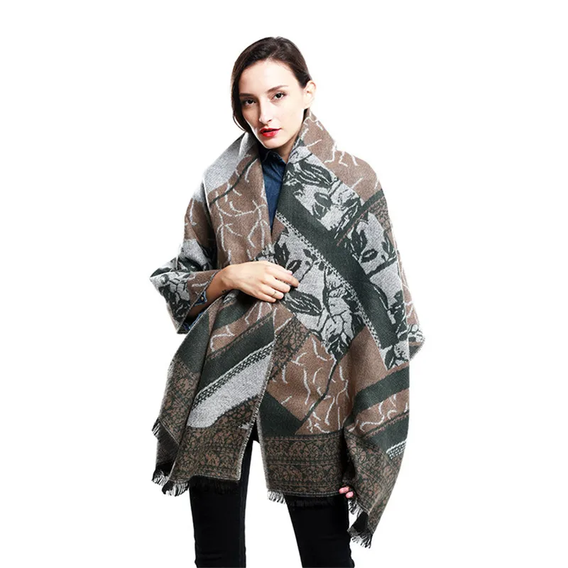 Style Woman Scarf Winter Fashion Classical for Woman Imitation Cashmere Scarves Tassel
Style Woman Scarf Winter Fashion Classical for Woman Imitation Cashmere Scarves Tassel