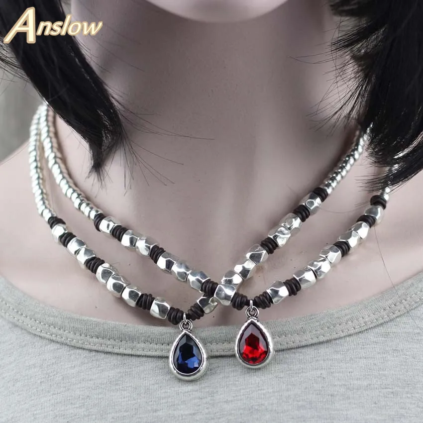 Anslow Brand Top Quality Design Handmade DIY Short Choker Necklace For Women Female Crystal Water Drop Collar Necklace LOW0070AN
Anslow Brand Top Quality Design Handmade DIY Short Choker Necklace For Women Female Crystal Water Drop Collar Necklace LOW0070AN