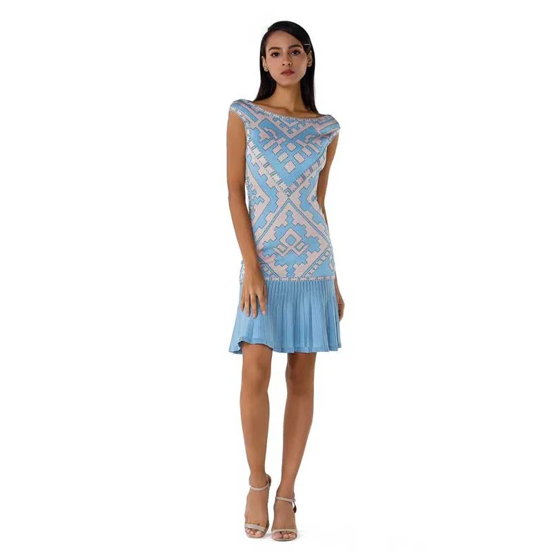 wholesale 2020 Newest Women dress Blue jacquard high quality luxurious Fashion casual celebrity Party bandage dress
wholesale 2020 Newest Women dress Blue jacquard high quality luxurious Fashion casual celebrity Party bandage dress