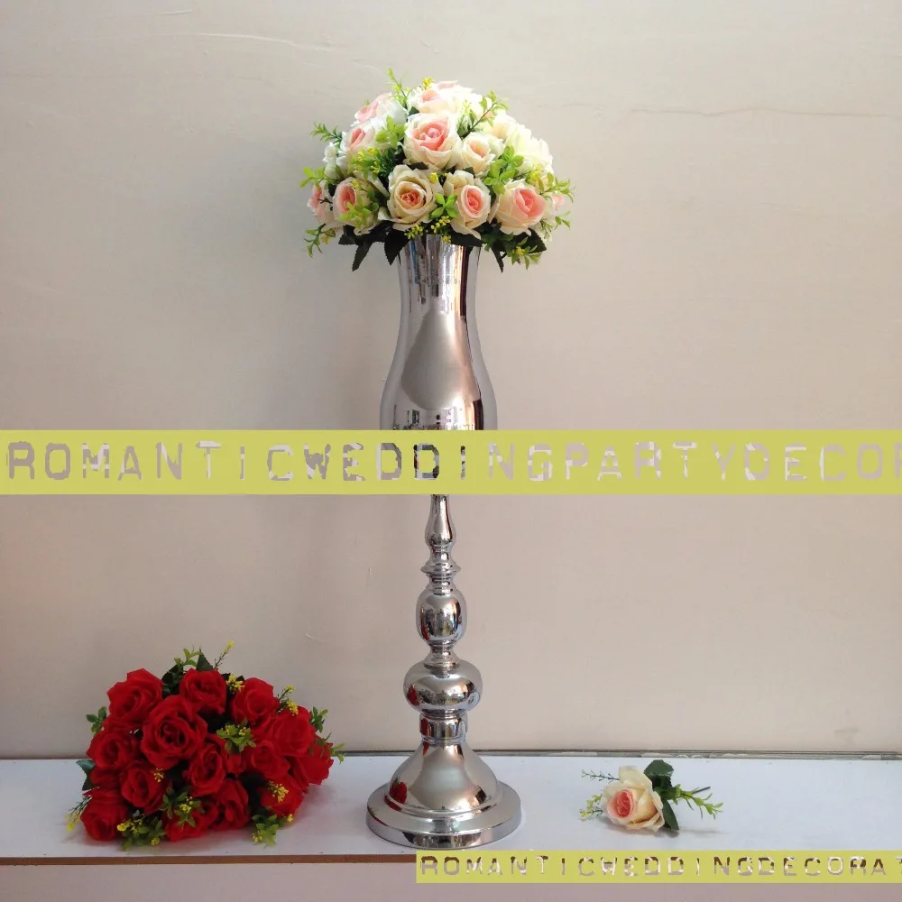 71CM / 27.9" Silver Wedding Flower vase Bling Table Centerpiece Sparkling Wedding Decoration Banquet Road Lead 10PCS/LOT
71CM / 27.9" Silver Wedding Flower vase Bling Table Centerpiece Sparkling Wedding Decoration Banquet Road Lead 10PCS/LOT