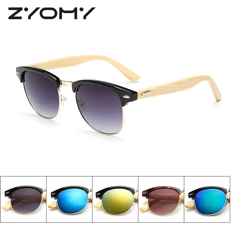 Q Unique Design Metal Frame Sunglasses Men Women Light Colorful Bamboo Wood Round Glasses Brand Design Gradient Color Goggles
Q Unique Design Metal Frame Sunglasses Men Women Light Colorful Bamboo Wood Round Glasses Brand Design Gradient Color Goggles