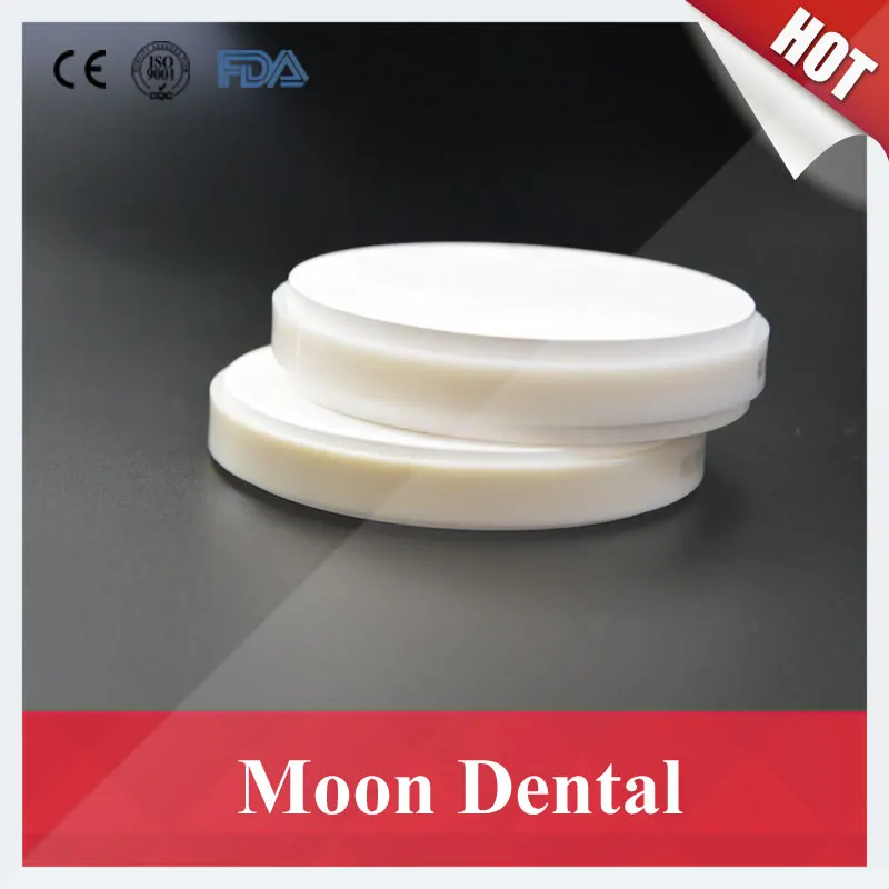 Dental Lab Material 1 Piece OD100*22mm Big Size HT ST Dental Zirconium Block Discs with Plastic Ring Outside for CAD/CAM System
Dental Lab Material 1 Piece OD100*22mm Big Size HT ST Dental Zirconium Block Discs with Plastic Ring Outside for CAD/CAM System