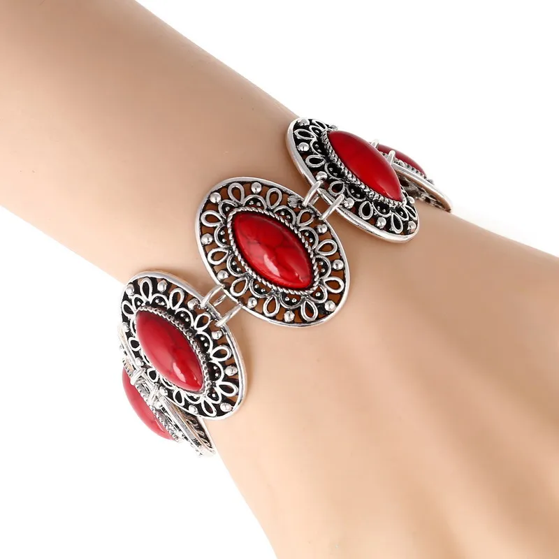 LOVBEAFAS Fashion Ethnic Bohemian Bracelets & Bangles For Women Red Blue Stone Vintage Beach Boho Adjustable Bracelets Jewelry
LOVBEAFAS Fashion Ethnic Bohemian Bracelets & Bangles For Women Red Blue Stone Vintage Beach Boho Adjustable Bracelets Jewelry