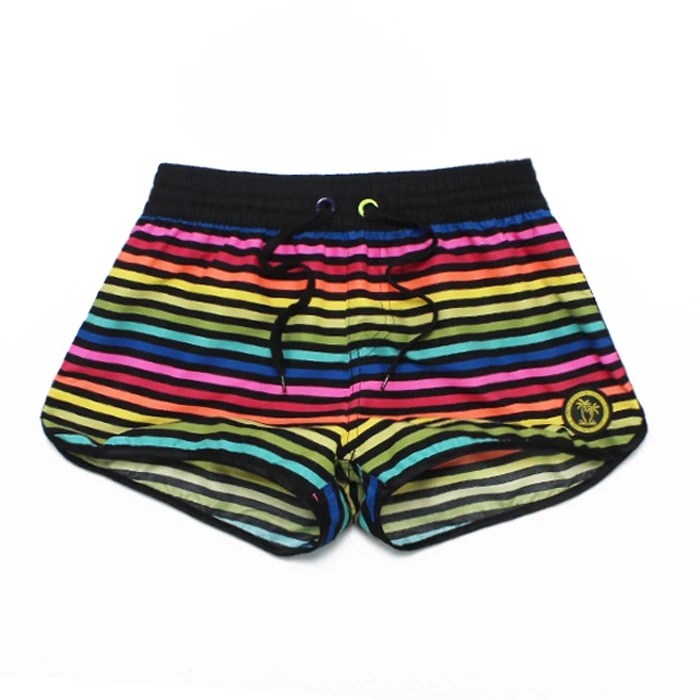 Clearance Summer Holiday Beach Shorts Women Sportwear Short Femme Striped Colorful Rainbow Womens Shorts Pantalon Corto
Clearance Summer Holiday Beach Shorts Women Sportwear Short Femme Striped Colorful Rainbow Womens Shorts Pantalon Corto
