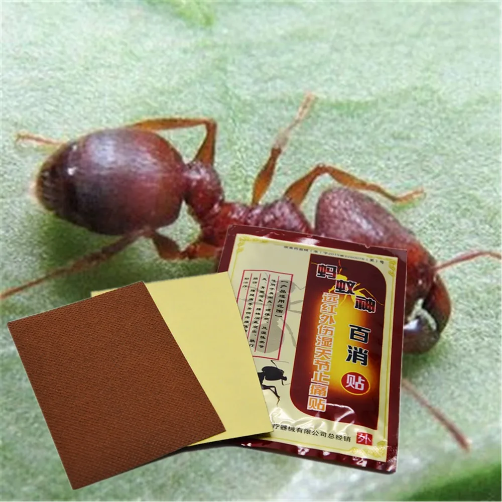 

1 упаковка = 8 шт. обезболивающие болеутоляющие черные муравьиные эфирные масла для лечения костных шпор противовоспалительные обезболиваю...
