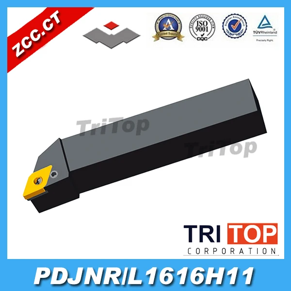 ZCC.C TCutter Arbor PDJNR/L1616H11 P Hole clamping tool holders External turning tools CNC Lathe Tool Holder For DN Series
ZCC.C TCutter Arbor PDJNR/L1616H11 P Hole clamping tool holders External turning tools CNC Lathe Tool Holder For DN Series