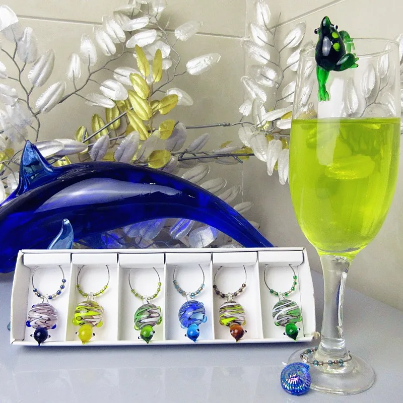 Murano hand blown glass Tortoise Figurine marker goblet decoration pendant cartoon animal wedding party Wine GLASS CHARMS SET
Murano hand blown glass Tortoise Figurine marker goblet decoration pendant cartoon animal wedding party Wine GLASS CHARMS SET