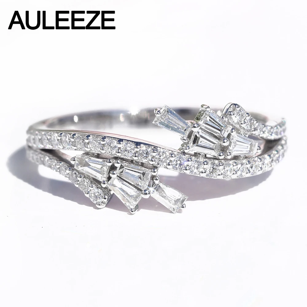 AULEEZE перо Форма 0,46 cttw Кольцо C настоящим бриллиантом Твердые 18K 750 Белое золото офисные женские кольца ювелирные изделия с бриллиантами
AULEEZE перо Форма 0,46 cttw Кольцо C настоящим бриллиантом Твердые 18K 750 Белое золото офисные женские кольца ювелирные изделия с бриллиантами