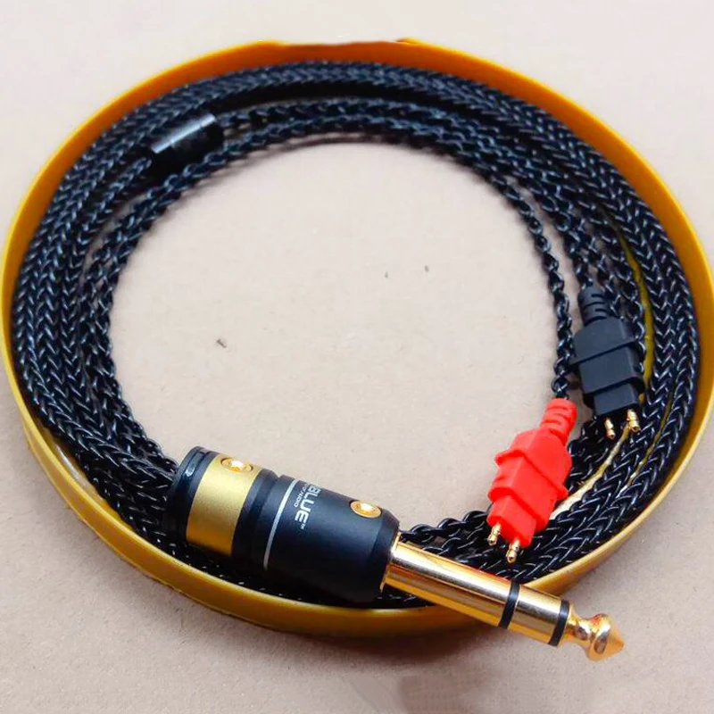 7N Cable for Sennheiser HD600 HD650 HD525 HD545 HD565 HD580 Headphones Replacement Audio Cable Verbatim 6.35mm 3.5mm Jack
7N Cable for Sennheiser HD600 HD650 HD525 HD545 HD565 HD580 Headphones Replacement Audio Cable Verbatim 6.35mm 3.5mm Jack