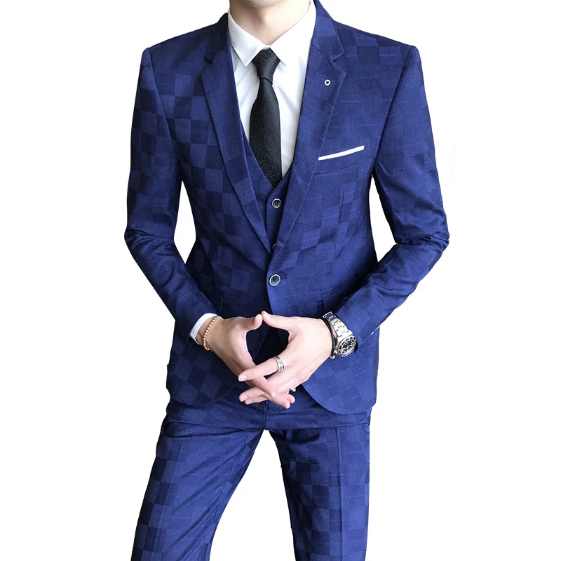 Suit Jacket Men Casual Plaid Slim Fit Fashion Blazer Male Simple Style Long Sleeves Hot Sale Coats Jaquetas Homens Size M 3XL
Suit Jacket Men Casual Plaid Slim Fit Fashion Blazer Male Simple Style Long Sleeves Hot Sale Coats Jaquetas Homens Size M 3XL