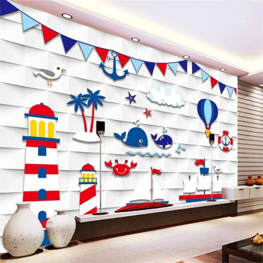 beibehang Custom wallpaper 3D Stereo Mediterranean Style Backdrop Living room children room fresco wallpaper 3d papel de parede
beibehang Custom wallpaper 3D Stereo Mediterranean Style Backdrop Living room children room fresco wallpaper 3d papel de parede