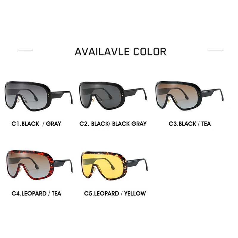 2019 Luxury Brand Design Polarized Oversized Sunglasses Women Men Vintage Big Frame Sport Goggle Sun Glasses For Female UV400
2019 Luxury Brand Design Polarized Oversized Sunglasses Women Men Vintage Big Frame Sport Goggle Sun Glasses For Female UV400