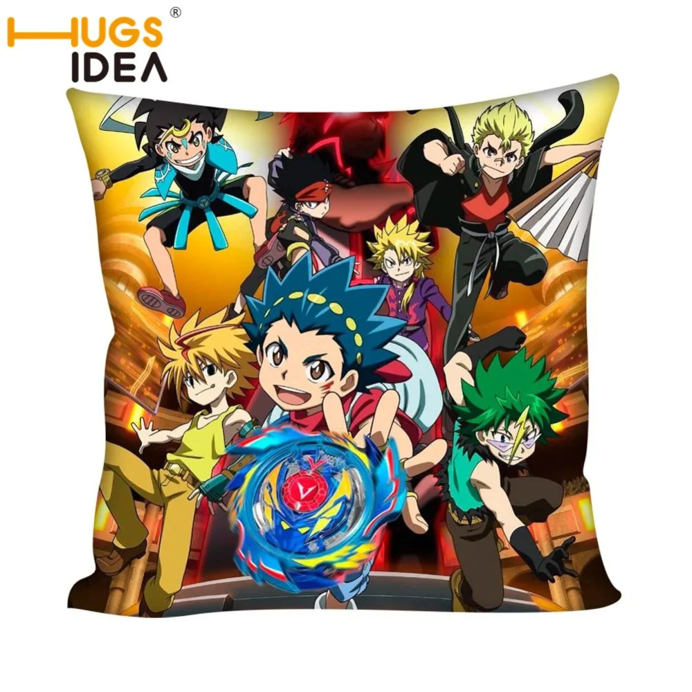 HUGSIDEA Beyblade Burst Печатный чехол для подушки дома декоративная подушка Cojines Decorativos Para