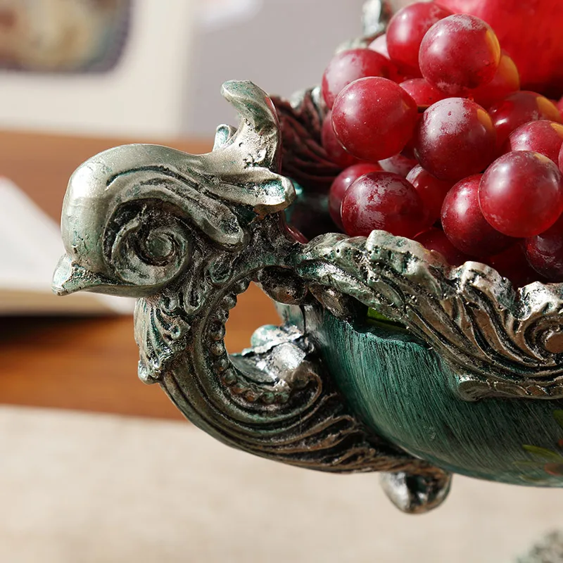 Randy series of European luxury big fruit fruit plate decoration decoration Home Furnishing American country fruit bowl
Randy series of European luxury big fruit fruit plate decoration decoration Home Furnishing American country fruit bowl