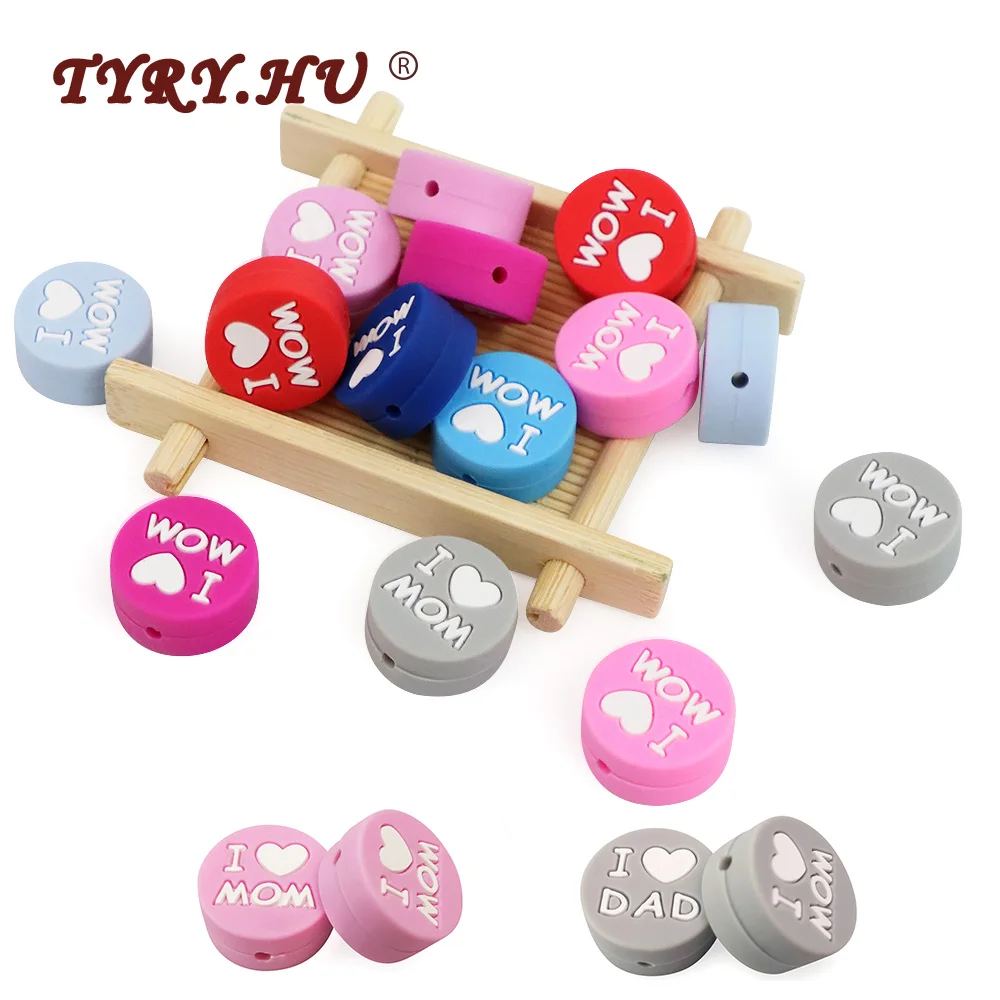2021new 3pc/lot Silicone Beads "I Love Mom" Round Teething Beads Food Grade Baby Teether DIY Pacifier Clip Chain Free Shiping
2021new 3pc/lot Silicone Beads "I Love Mom" Round Teething Beads Food Grade Baby Teether DIY Pacifier Clip Chain Free Shiping