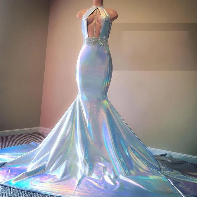 Sexy Long Mermaid Prom Dresses New Sleeveless Sweep Strain O Neck Formal Evening Dress Party Gowns
Sexy Long Mermaid Prom Dresses New Sleeveless Sweep Strain O Neck Formal Evening Dress Party Gowns