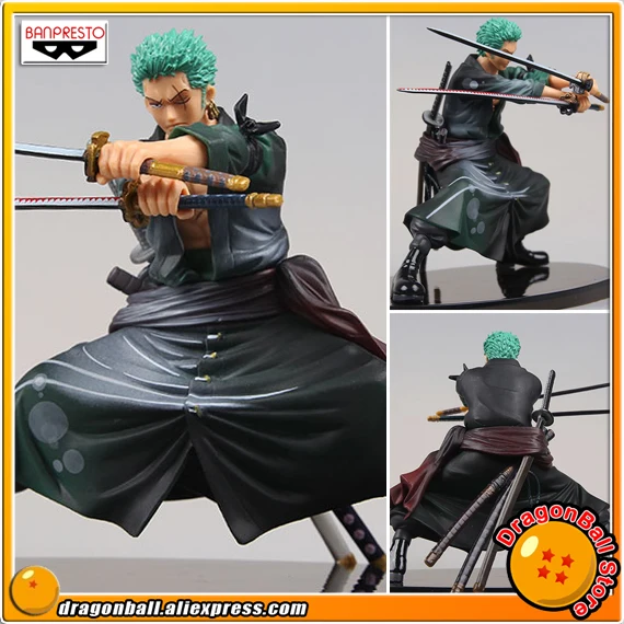 Японское аниме ONE PIECE оригинальные скульптуры Banpresto BIG Zoukeiou Коллекция фигурка Roronoa