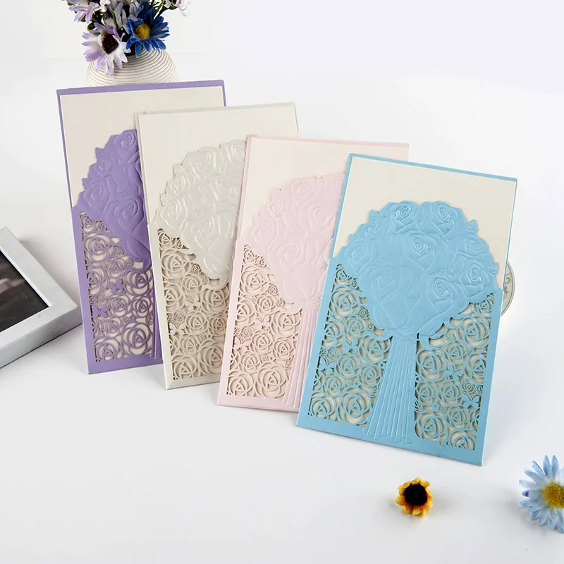 Blue Pink Beige Purple Laser Cut Tree Design Wedding Invitations Luxury Wedding Cards Party Decoration
Blue Pink Beige Purple Laser Cut Tree Design Wedding Invitations Luxury Wedding Cards Party Decoration