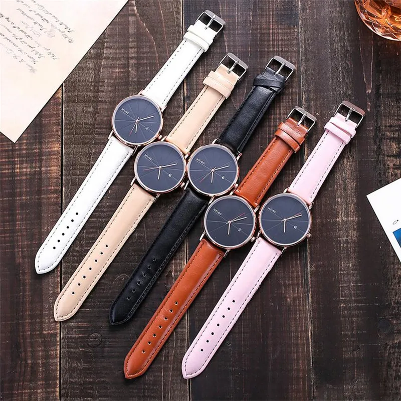 MEIBO Brand Women Simple Style Watch With Calendar Rose Gold Luxury Ladies Leather Quartz Wrist Watches relogio masculino
MEIBO Brand Women Simple Style Watch With Calendar Rose Gold Luxury Ladies Leather Quartz Wrist Watches relogio masculino