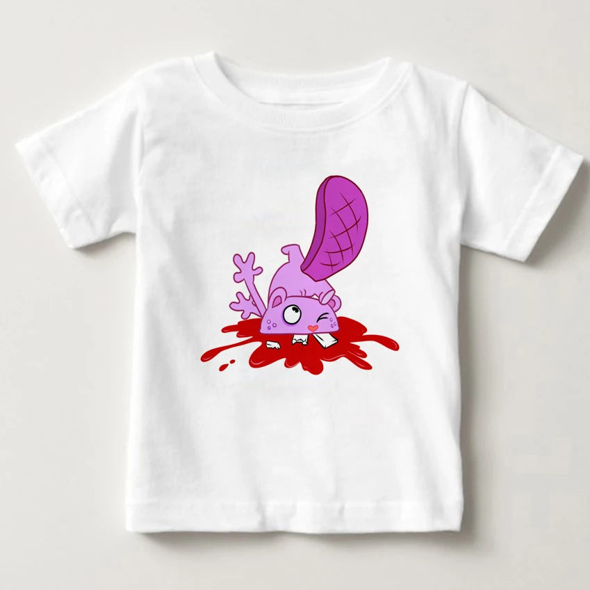 2020 Casual O-Neck children T Shirts HAPPY TREE FRIENDS T Shirt Short-Sleeve White short sleeves Pure cotton T - shirt MJ
2020 Casual O-Neck children T Shirts HAPPY TREE FRIENDS T Shirt Short-Sleeve White short sleeves Pure cotton T - shirt MJ