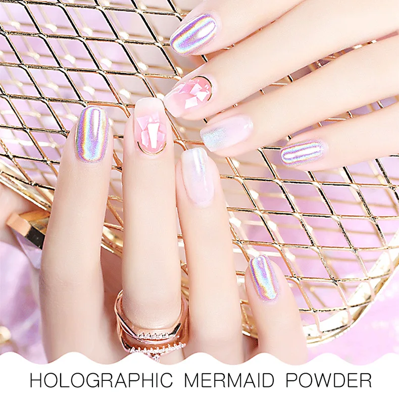 ANGNYA 1pcs Colorful Mermaid Nail Glitter Powder Rainbow Powder Glimmer Dust Pretty Shimmer Laser Glitters Nail Art Decoration
ANGNYA 1pcs Colorful Mermaid Nail Glitter Powder Rainbow Powder Glimmer Dust Pretty Shimmer Laser Glitters Nail Art Decoration