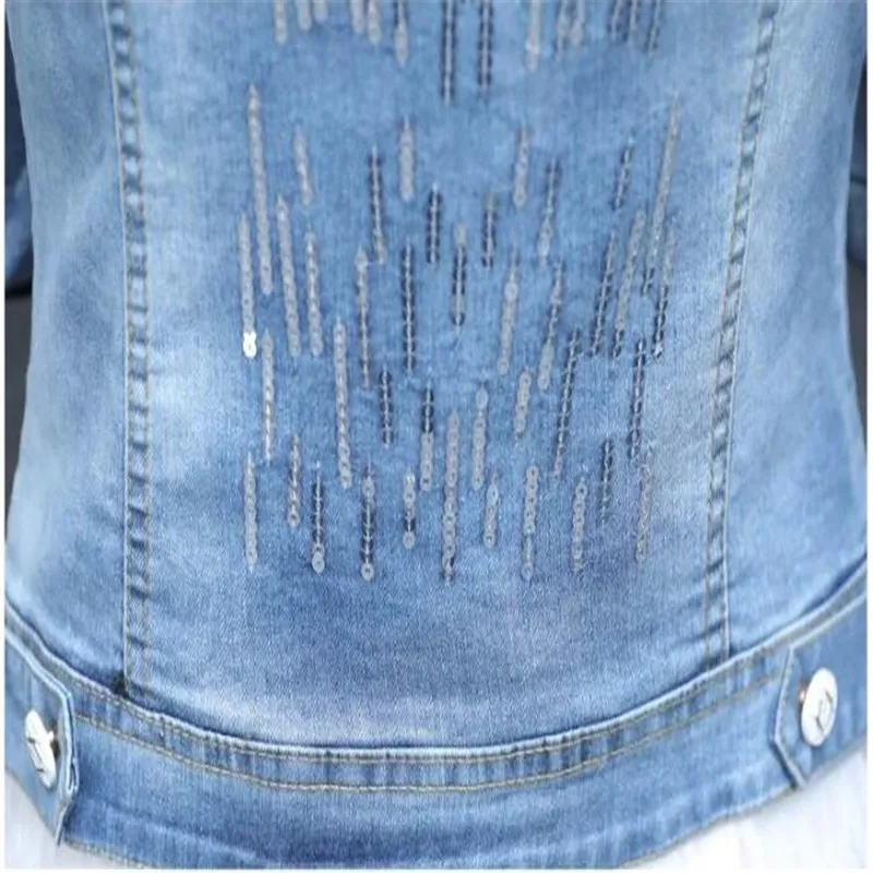 New 2020 Summer Autumn Denim Jacket Women Three Quarter Slim Cotton Light Washed Short Jeans Jacket Coats
New 2020 Summer Autumn Denim Jacket Women Three Quarter Slim Cotton Light Washed Short Jeans Jacket Coats