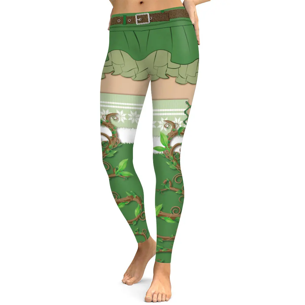 Jessingshow New Fitness Leggings Women's Leggings 3D Green Vine Digital Printed Skinny Pants Trousers Christmas Style Jeggings
Jessingshow New Fitness Leggings Women's Leggings 3D Green Vine Digital Printed Skinny Pants Trousers Christmas Style Jeggings