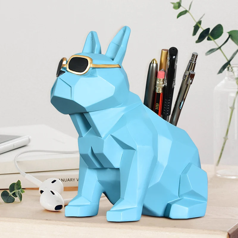 Nordic Modern Dog Pen Pot Resin Desk Crafts Home Decoration Ins Kids Cute Animal Figures Storage Box Christmas Gifts
Nordic Modern Dog Pen Pot Resin Desk Crafts Home Decoration Ins Kids Cute Animal Figures Storage Box Christmas Gifts