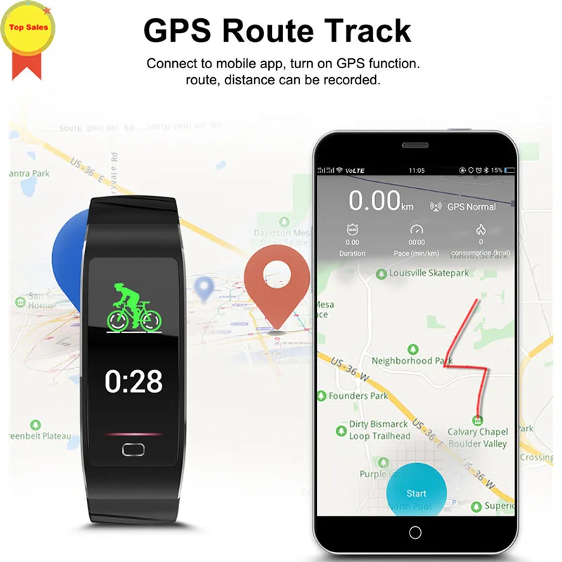 Original Sleep Bracelet Heart Rate-Sensor Swim Waterproof Metal GPS tracker touchscreen information push remind watch wristband
Original Sleep Bracelet Heart Rate-Sensor Swim Waterproof Metal GPS tracker touchscreen information push remind watch wristband