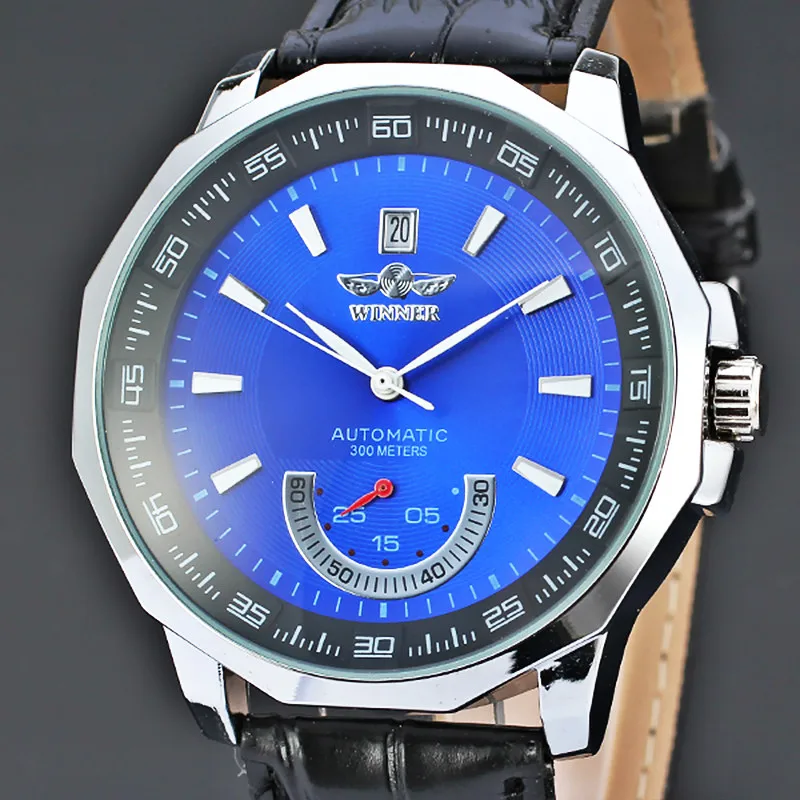 2018 WINNER Mens Watches Top Brand Luxury Automatic Mechanical Watch Casual Leather Auto Date Waterproof Army Analog Wristwatch
2018 WINNER Mens Watches Top Brand Luxury Automatic Mechanical Watch Casual Leather Auto Date Waterproof Army Analog Wristwatch