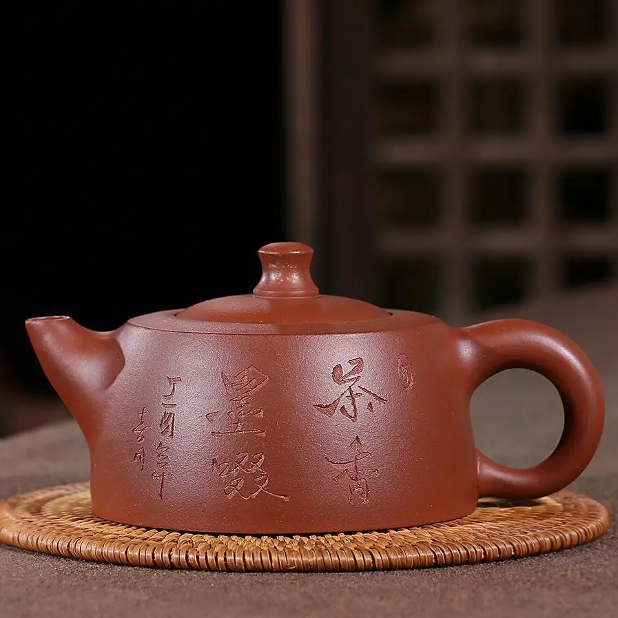 Sky Kettle master all handamde Yixing, настоящий заварочный чайник Zisha, прозрачный цемент с фиолетовым песком
Sky Kettle master all handamde Yixing, настоящий заварочный чайник Zisha, прозрачный цемент с фиолетовым песком