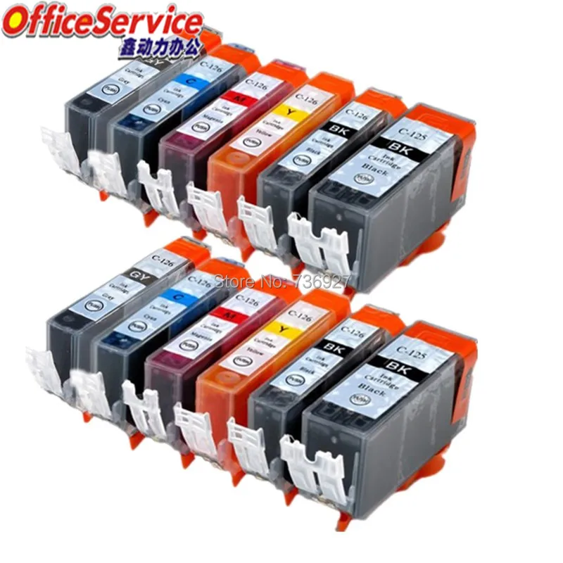 2 Sets Compatible ink Cartridge PGI-125 CLI-126 PGI125 pgi 125 For Canon PIXMA MG6110 MG6210 MG5310 IP4810 inkjet printer
2 Sets Compatible ink Cartridge PGI-125 CLI-126 PGI125 pgi 125 For Canon PIXMA MG6110 MG6210 MG5310 IP4810 inkjet printer