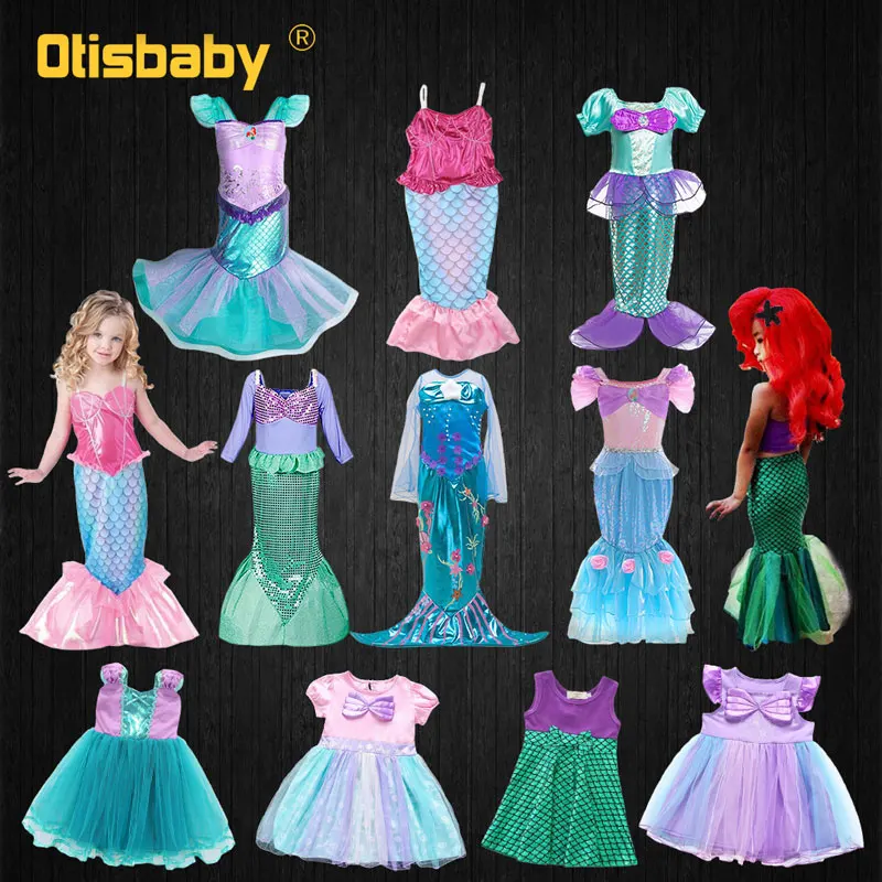 Fancy Baby Girls Princess Little Mermaid Dress Holiday Child Prom Birthday Party Gown Infant Dress Tunic Kids Halloween Costume
Fancy Baby Girls Princess Little Mermaid Dress Holiday Child Prom Birthday Party Gown Infant Dress Tunic Kids Halloween Costume