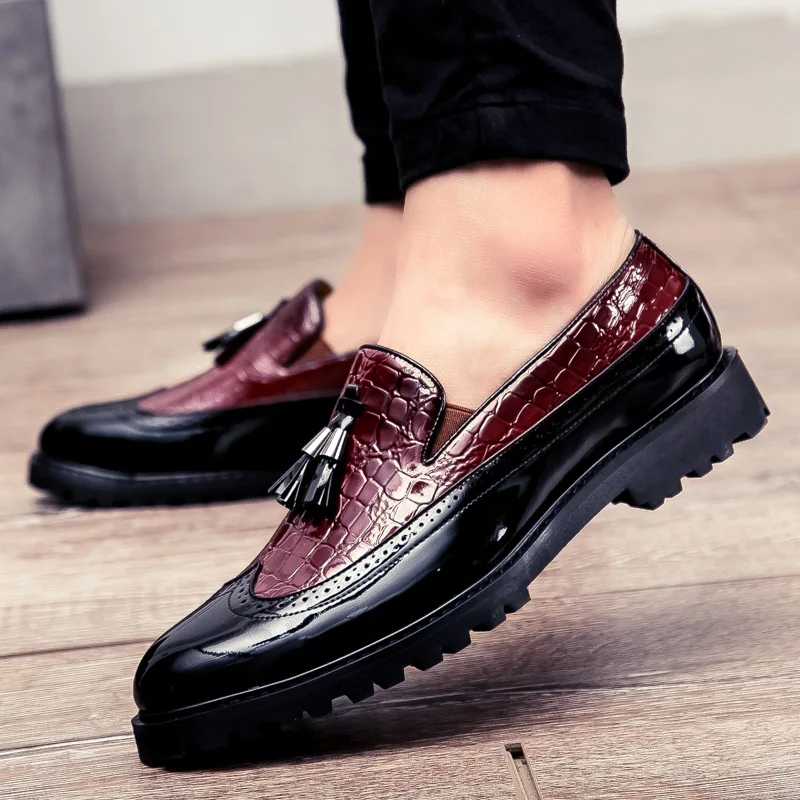 Dropshipping 2019 mens fashion dress office leather shoes male casual Nightclub big size 37-46 shoes mixed colors Tassels A185
Dropshipping 2019 mens fashion dress office leather shoes male casual Nightclub big size 37-46 shoes mixed colors Tassels A185