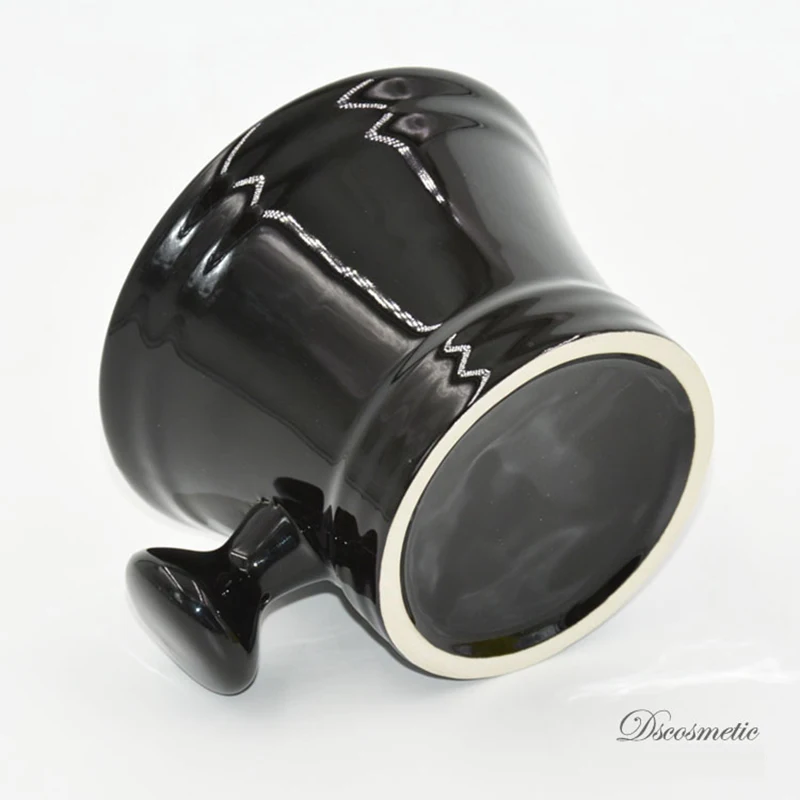 Черная керамическая миска для бритья кружка высокое качество | Красота и
