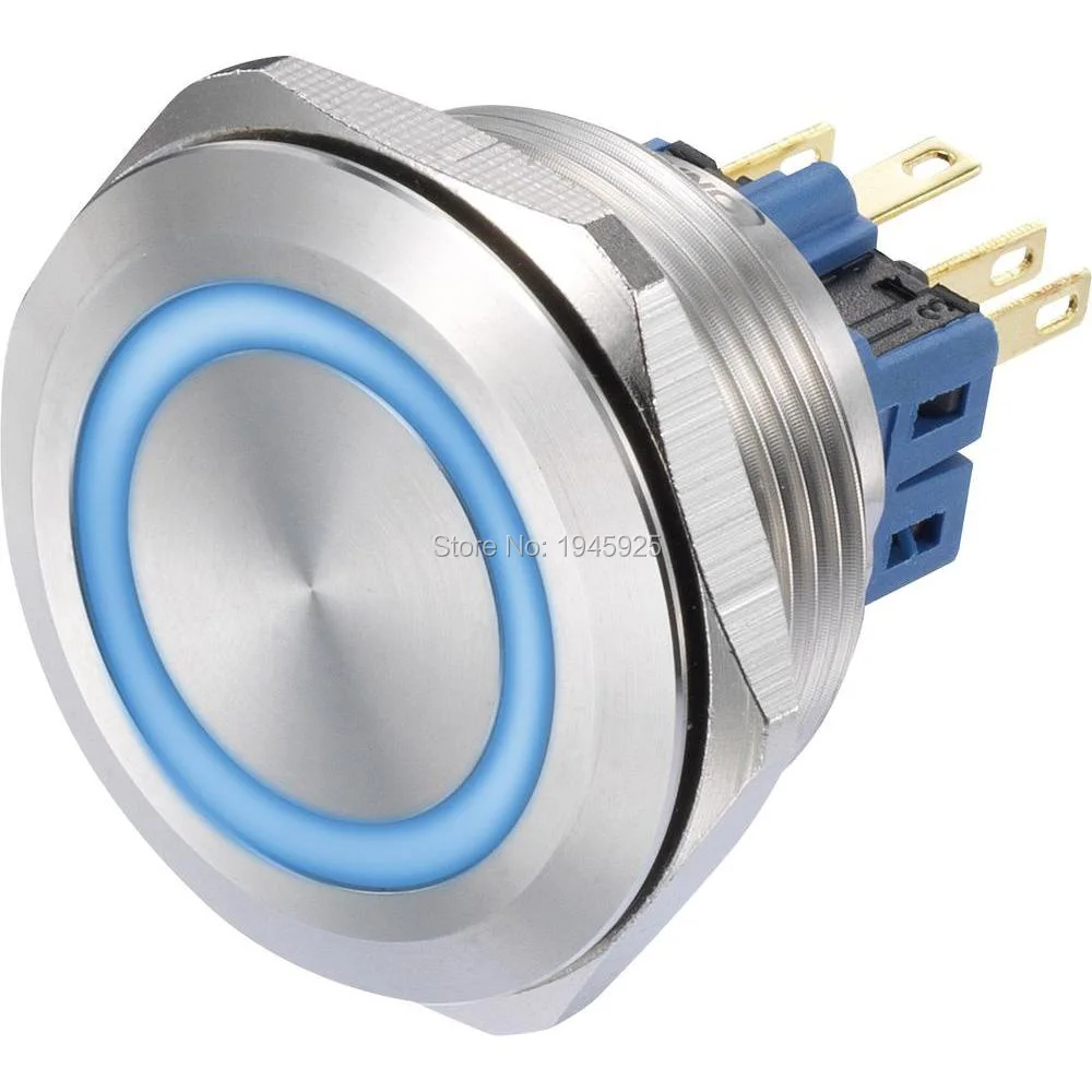 30 Pieces 30mm Large Ring Momentary or Latching 1NO1NC Stainless Steel Push Button Metal Switch
30 Pieces 30mm Large Ring Momentary or Latching 1NO1NC Stainless Steel Push Button Metal Switch