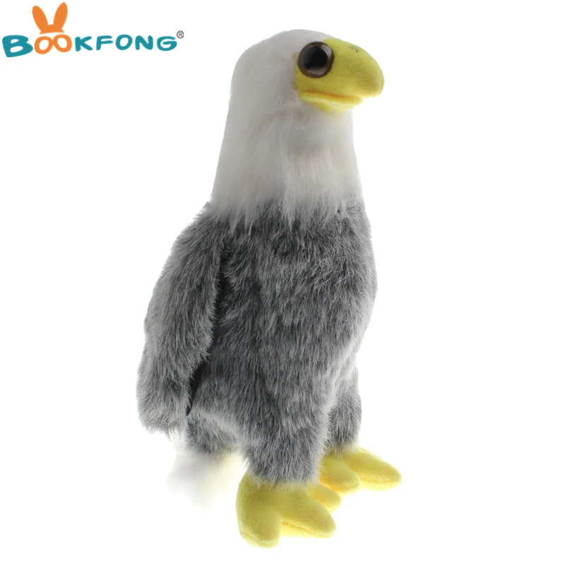 26cm Simulation Bald Eagle Plush Toy Plush Stuffed Animal Bird Lifelike Eagle Doll Children Birthday Gift Collection To
26cm Simulation Bald Eagle Plush Toy Plush Stuffed Animal Bird Lifelike Eagle Doll Children Birthday Gift Collection To