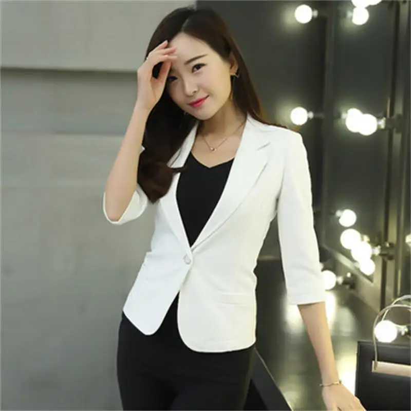 New fashion OL Women blazer and Jacket spring autumn ladies Suit Blaser business attire Femme Blazer women coat Plus Size 5XL
New fashion OL Women blazer and Jacket spring autumn ladies Suit Blaser business attire Femme Blazer women coat Plus Size 5XL