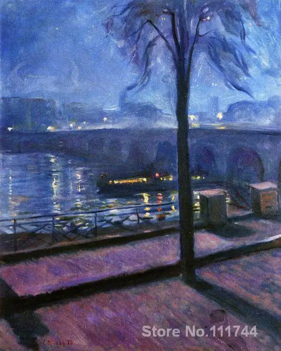 Oil painting reproduction Night in Saint Cloud Edvard Munch Hand painted High quality
Oil painting reproduction Night in Saint Cloud Edvard Munch Hand painted High quality