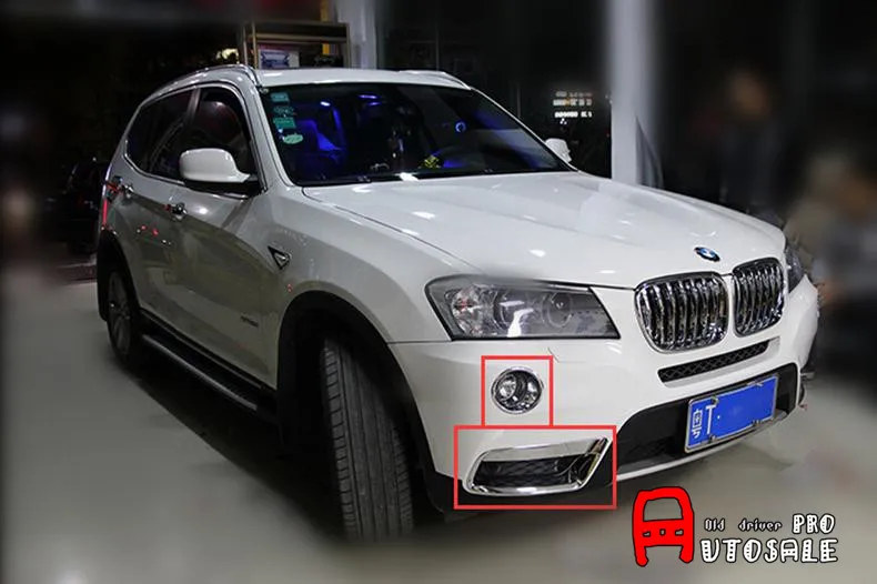 4 шт. накласветильник на передние противотуманные фары для BMW X3 F25 2011 2012 2013 |