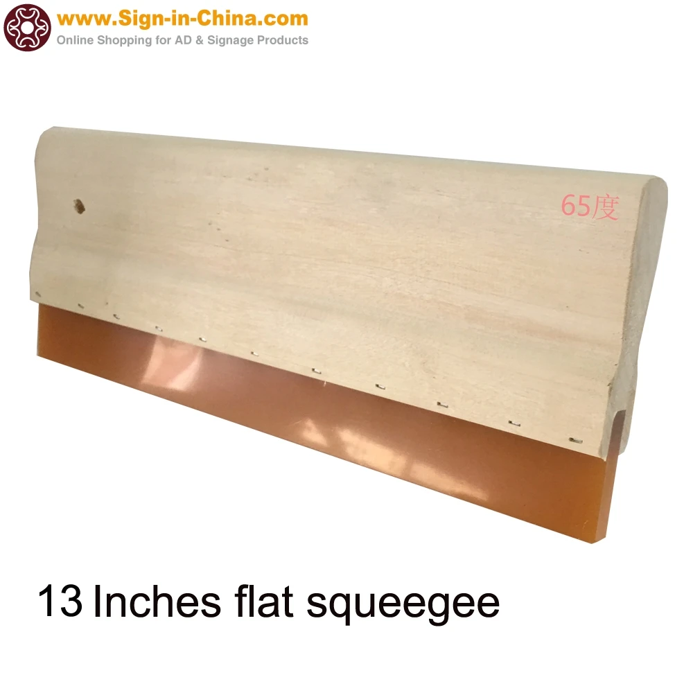 High Quality Silk Screen Printing Wood Squeegee Ink Scraper 65 Durometer - 13 In.
High Quality Silk Screen Printing Wood Squeegee Ink Scraper 65 Durometer - 13 In.