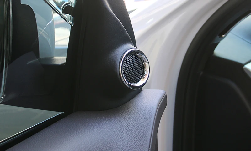 Car Styling 2PCS ABS Chromed Interior Front A Pillar Stereo Audio Ring Cover Trim For Jeep Grand Cherokee 2011 - 2018
Car Styling 2PCS ABS Chromed Interior Front A Pillar Stereo Audio Ring Cover Trim For Jeep Grand Cherokee 2011 - 2018