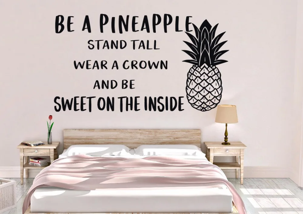 Be A Pineapple Quote Kids Room Decoration Home Living Poster Mural Vinyl Art Design Decals Pineapple Kids Room Decor Decals W154
Be A Pineapple Quote Kids Room Decoration Home Living Poster Mural Vinyl Art Design Decals Pineapple Kids Room Decor Decals W154