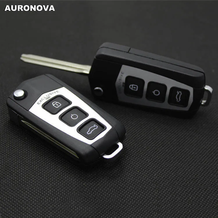 AURONOVA New Upgrade Flip Folding Key Shell for Toyota Camry 3 Buttons Remote Car Key Case
AURONOVA New Upgrade Flip Folding Key Shell for Toyota Camry 3 Buttons Remote Car Key Case