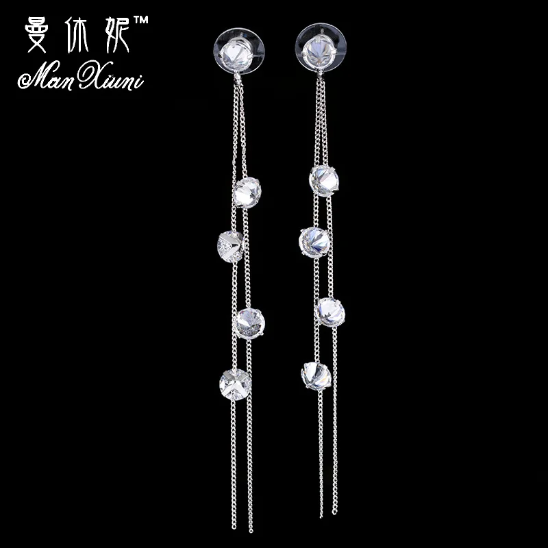 Manxiuni 2018 новые серьги boucle d'oreille femme длинные шар неправильной формы Висячие для